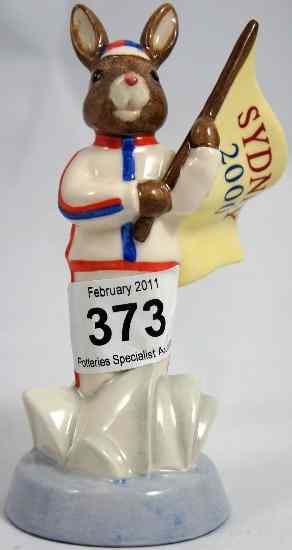 Appraisal: Royal Doulton Bunnykins England Athlete Bunnykins Sydney for UKICC DB