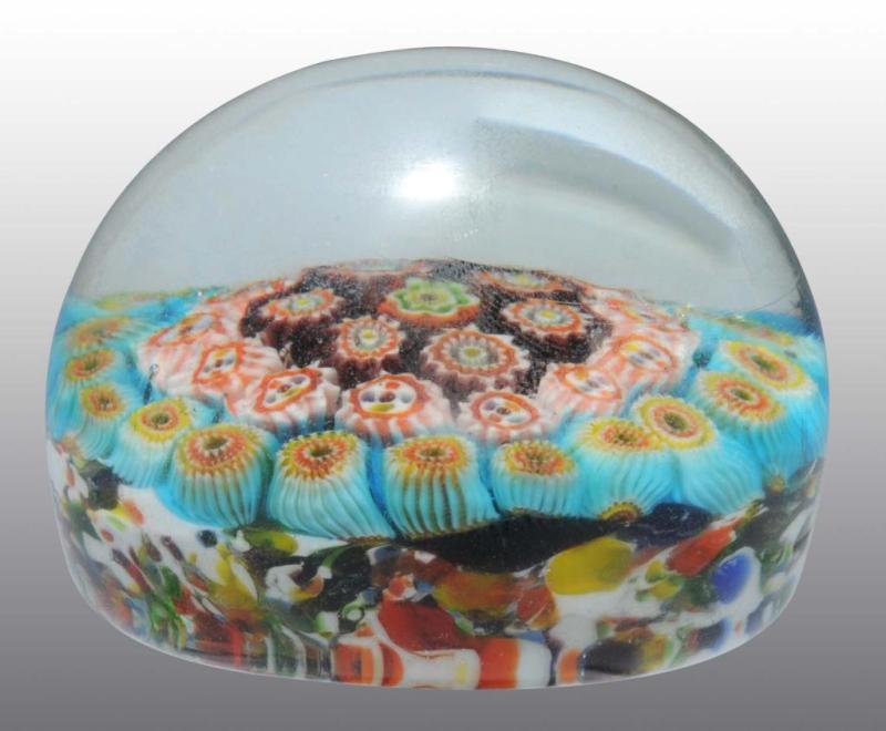 Appraisal: Murano Millefiori Paperweight Description Beautiful colors Condition Excellent Size -