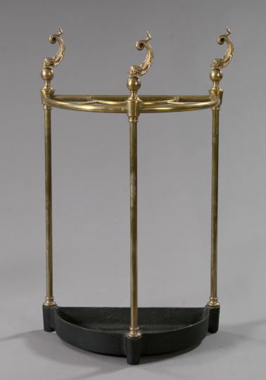 Appraisal: Edwardian Umbrella and Walking Stick Stand first quarter th century