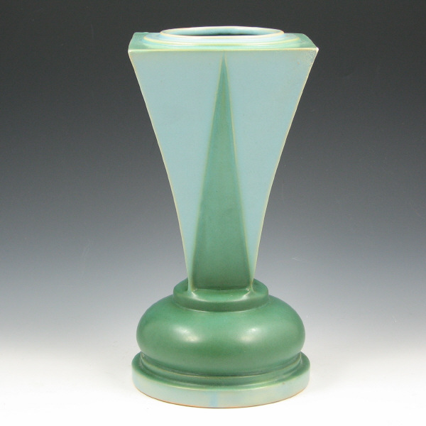 Appraisal: Roseville Futura - Shooting Star Vase Roseville Futura - Shooting