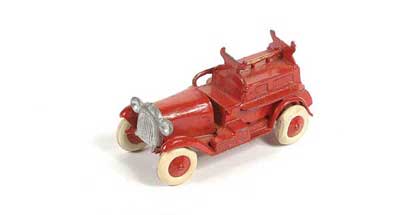 Appraisal: Taylor Barrett Fire Engine - red lacks fireman and ladder