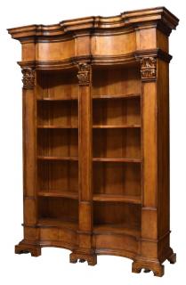 Appraisal: SPANISH COLONIAL REVIVAL STYLE BOOKCASE Spanish colonial revival style bookcase