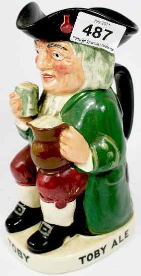 Appraisal: Royal Doulton Large Toby Jug Charrington Co Toby Ale D