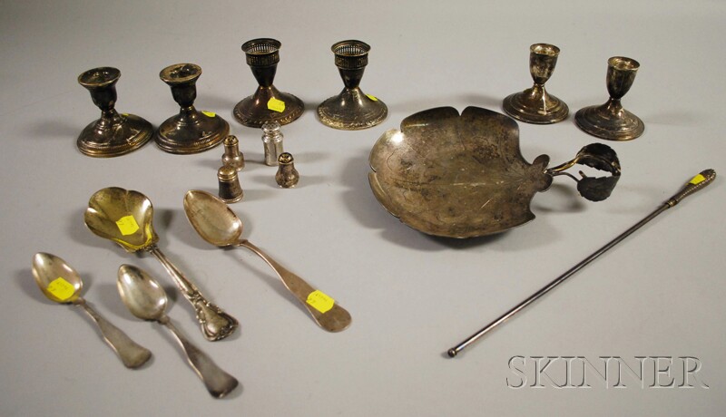 Appraisal: Sixteen Silver Flatware and Table Articles including a Gorham sterling