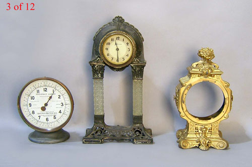 Appraisal: Twelve misc clock cases