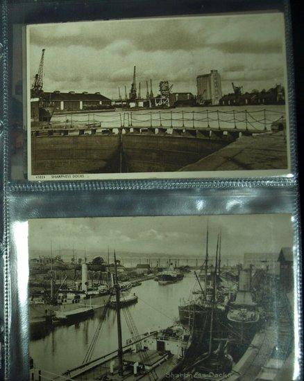 Appraisal: An album of postcards relating to Sharpness