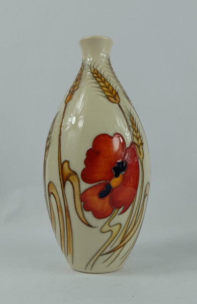 Appraisal: Moorcroft Harvest Poppy vase height cm