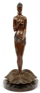 Appraisal: ERTE BRONZE SCULPTURE ERTE RUSSIAN FRENCH - BRONZE SCULPTURE H