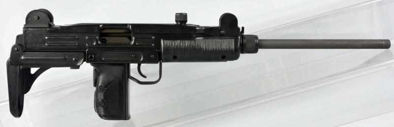 Appraisal: UZ Model A Paratrooper Rifle Description Serial SA- Cal GA