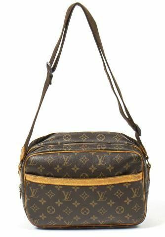 Appraisal: Louis Vuitton Reporter PM crossbody bag in monogram coated canvas