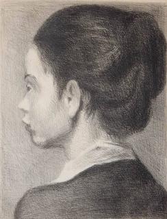 Appraisal: Raphael Soyer lithograph Raphael Soyer American - - Profile of