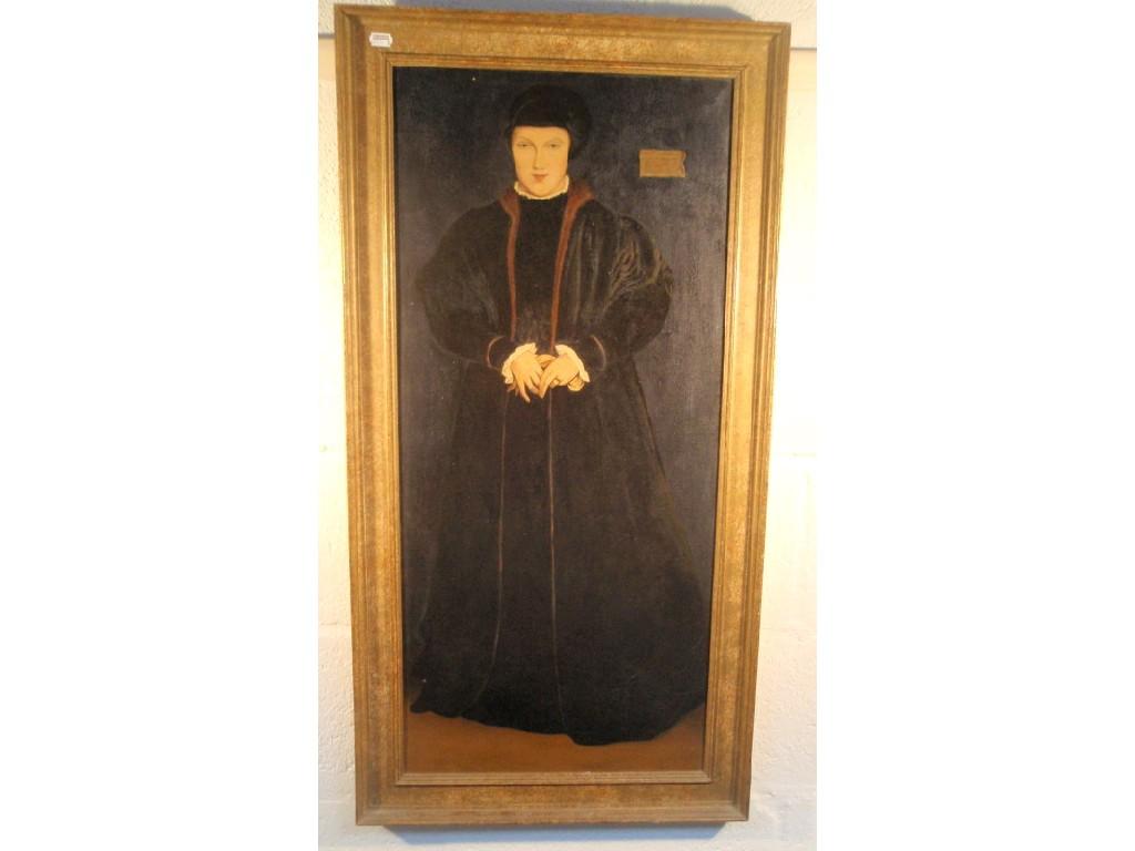 Appraisal: Mildred A Michod Early th C portrait of Christina of