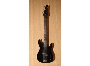 Appraisal: Cruise electric bass guitar PK BK with a black acrylic