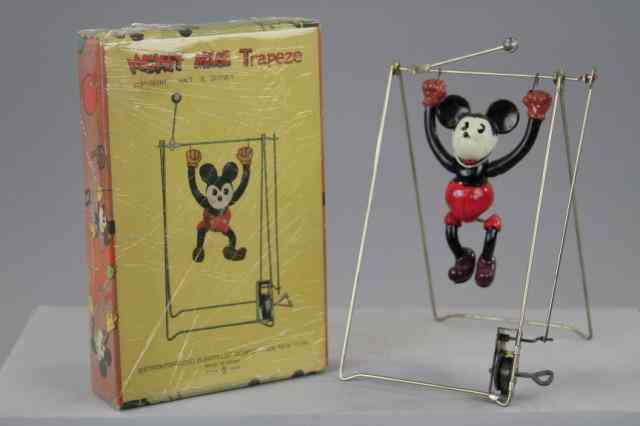 Appraisal: MICKEY MOUSE TRAPEZE Japan Geo Borgfeldt Dist boxed example early