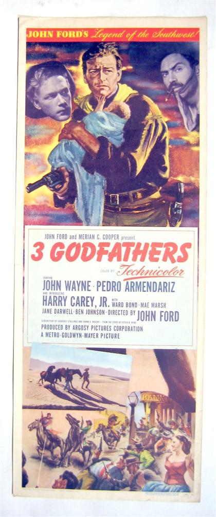 Appraisal: pieces Movie Posters John Wayne John Ford The Searchers Warner