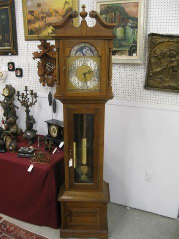 Appraisal: Cherry Grandfather Clock tall