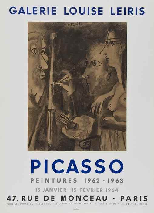 Appraisal: Pablo Picasso - after A Collection fifteen lithographic posters printed