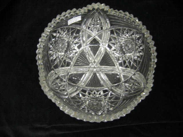 Appraisal: Cut Glass Bowl brilliant period