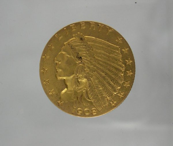 Appraisal: One - dollar gold piece CONDITION Very Fine