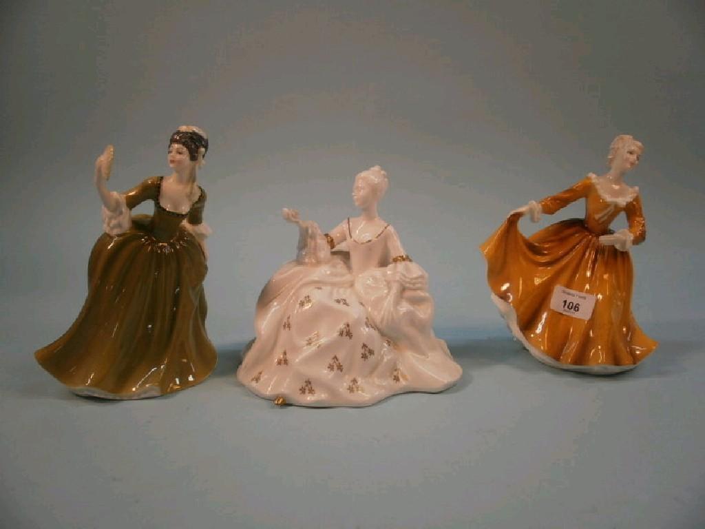 Appraisal: A Royal Doulton lady Kirsty another Antoinette and another Simone