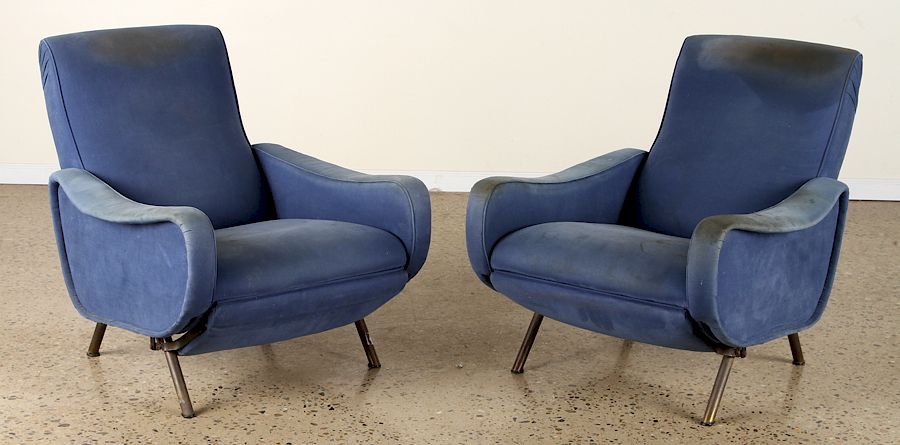 Appraisal: PAIR OF LADY CHAIRS BY MARCO ZANUSO CIRCA A pair