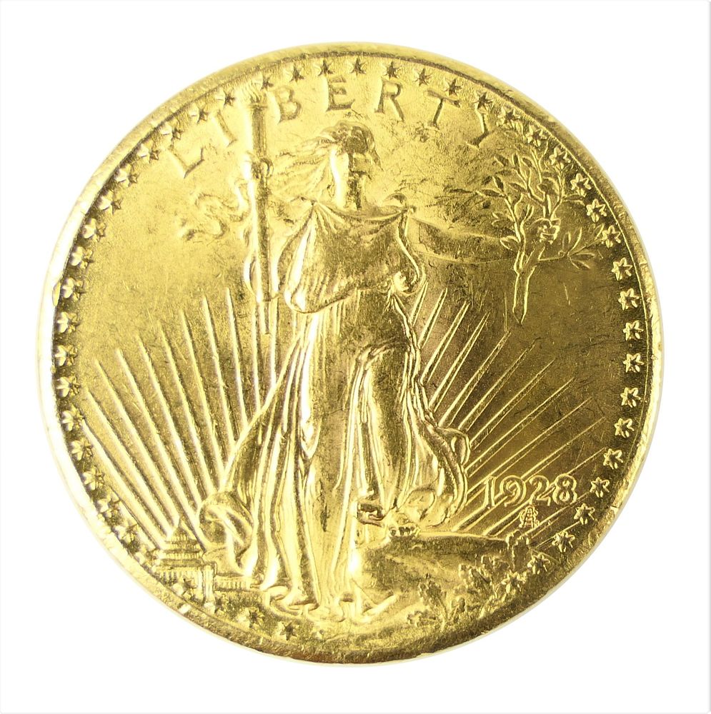 Appraisal: ST GAUDENS DOUBLE EAGLE GOLD COIN One St Gaudens Double