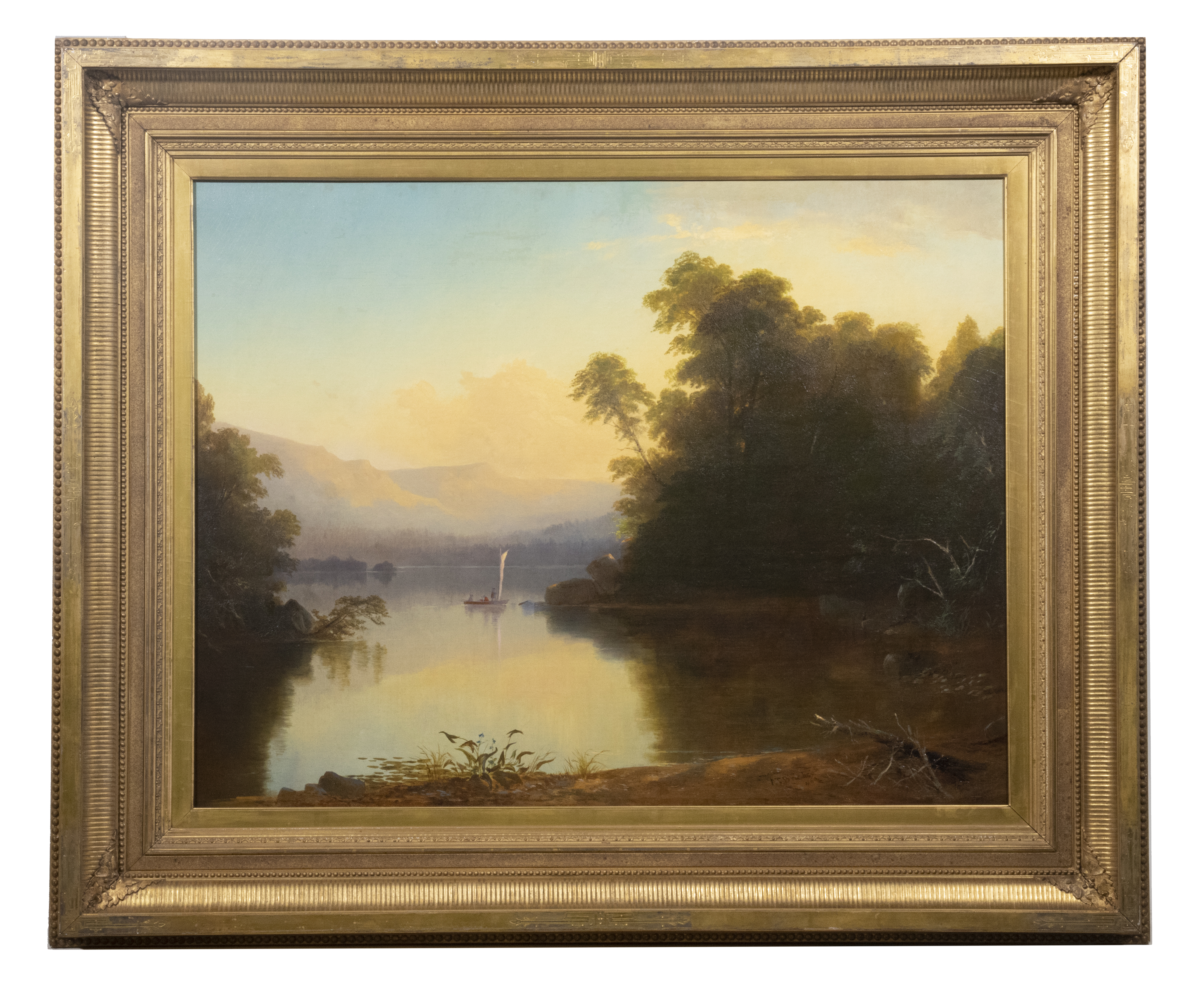 Appraisal: ALFRED THOMPSON BRICHER NY NH - New Hampshire Lake at