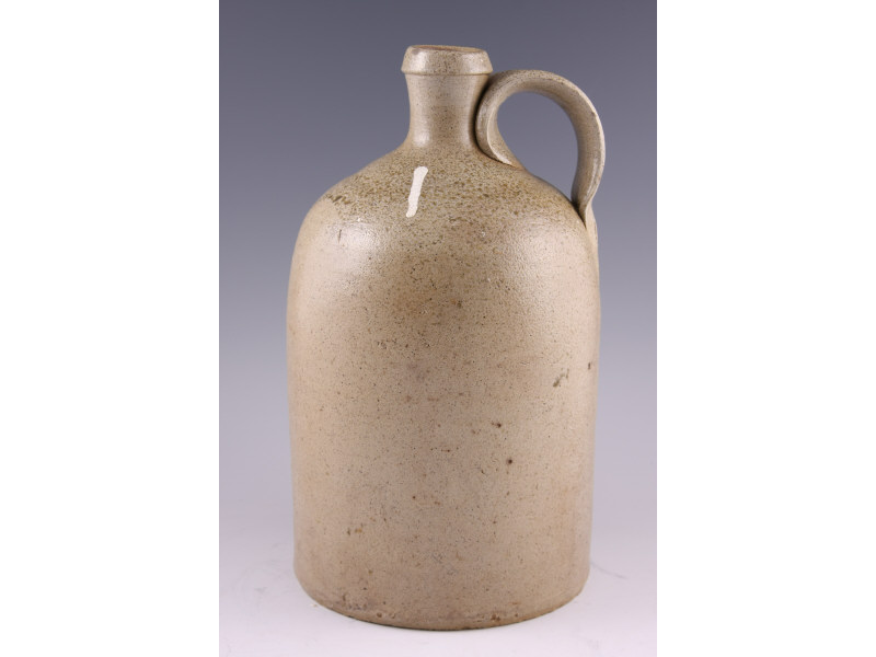 Appraisal: NC Pottery J D Craven Jug salt glaze one applied