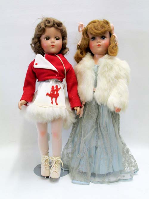 Appraisal: TWO COLLECTIBLE ARRANBEE COMPOSITION DOLLS the first is The Skater