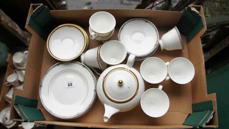 Appraisal: Wedgwood Clio Part Tea Set comprising Tea Pot Cups and