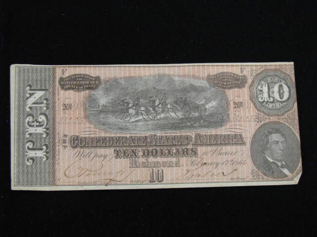 Appraisal: Confederate Note Richmond