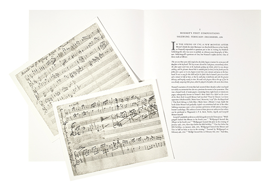 Appraisal: MUSIC Zaslaw Neal W A Mozart Portfolio of a Genius