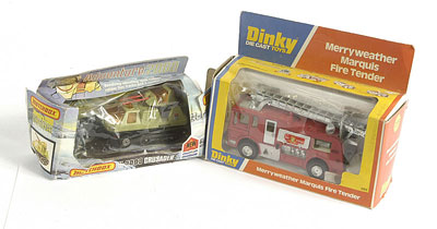 Appraisal: Dinky and Matchbox a pair Consisting of Dinky Toys No