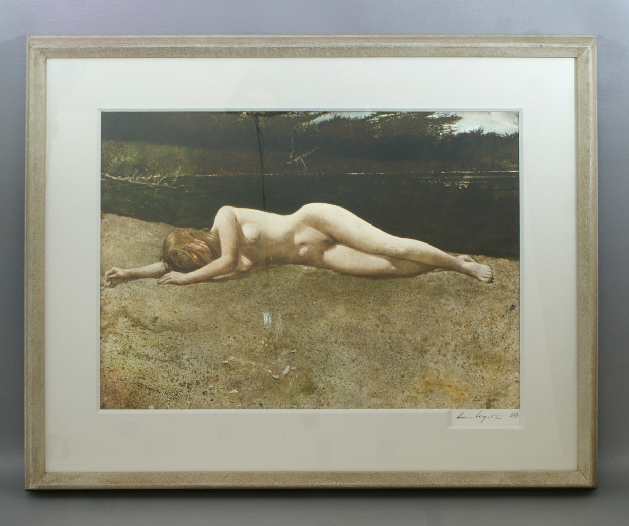 Appraisal: Andrew Wyeth American - Blackwater signed and numbered LE collotype