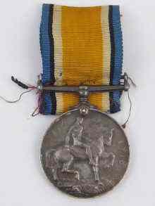 Appraisal: A WW I British War Medal to '' A M