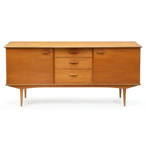 Appraisal: An Alfred Cox mid-century modern teak sideboard c cm h