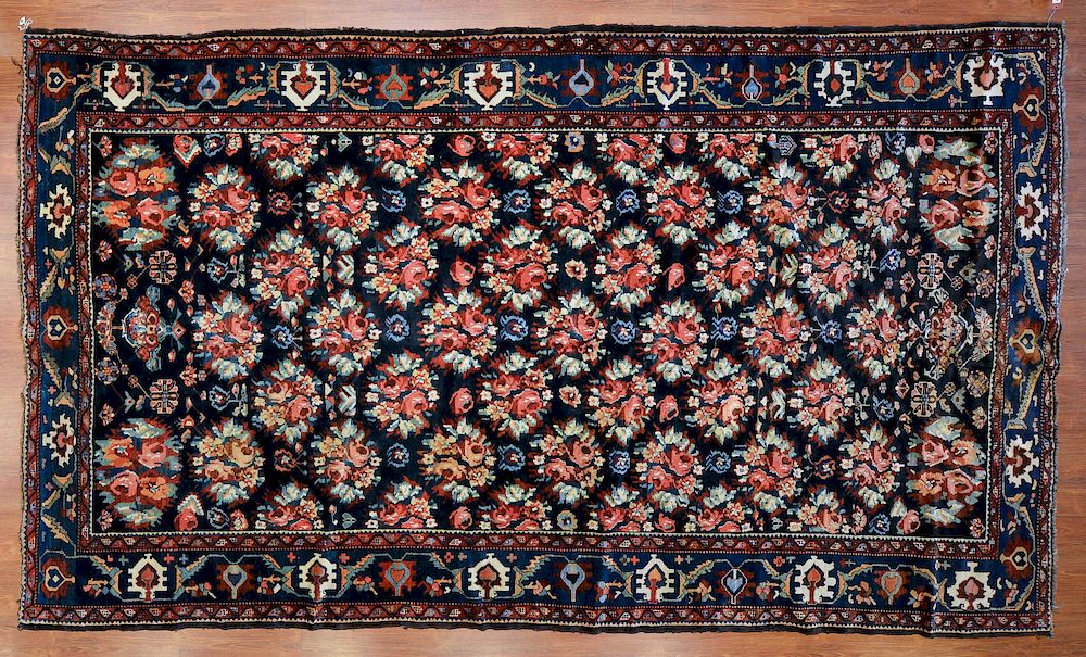 Appraisal: Antique Bahktiari Rug approx x Persia circa Condition End reduction