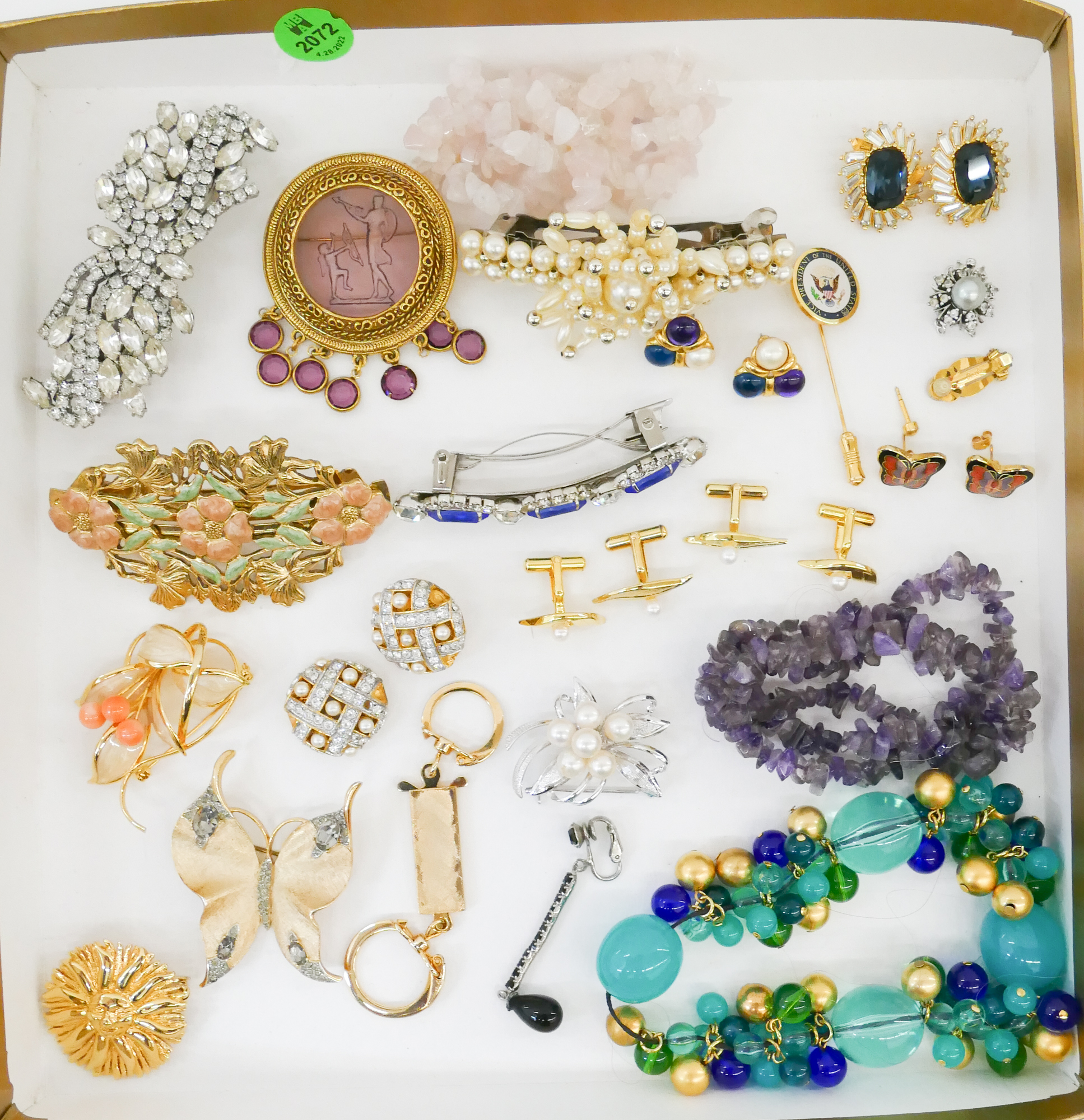 Appraisal: Box Costume Jewelry Etc