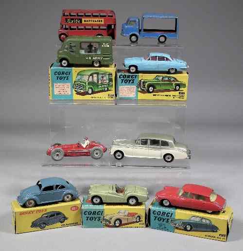 Appraisal: A collection of Dinky Lesney Corgi and other model cars