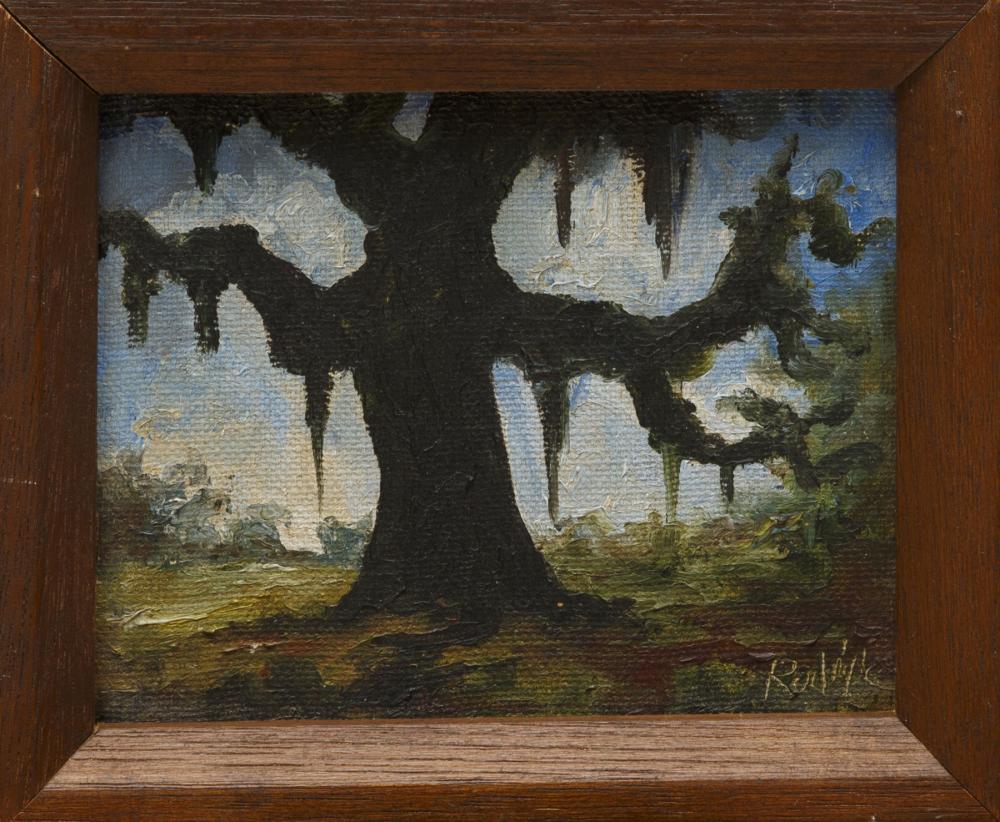 Appraisal: George Rodrigue American Louisiana - Oak Tree oil on canvas