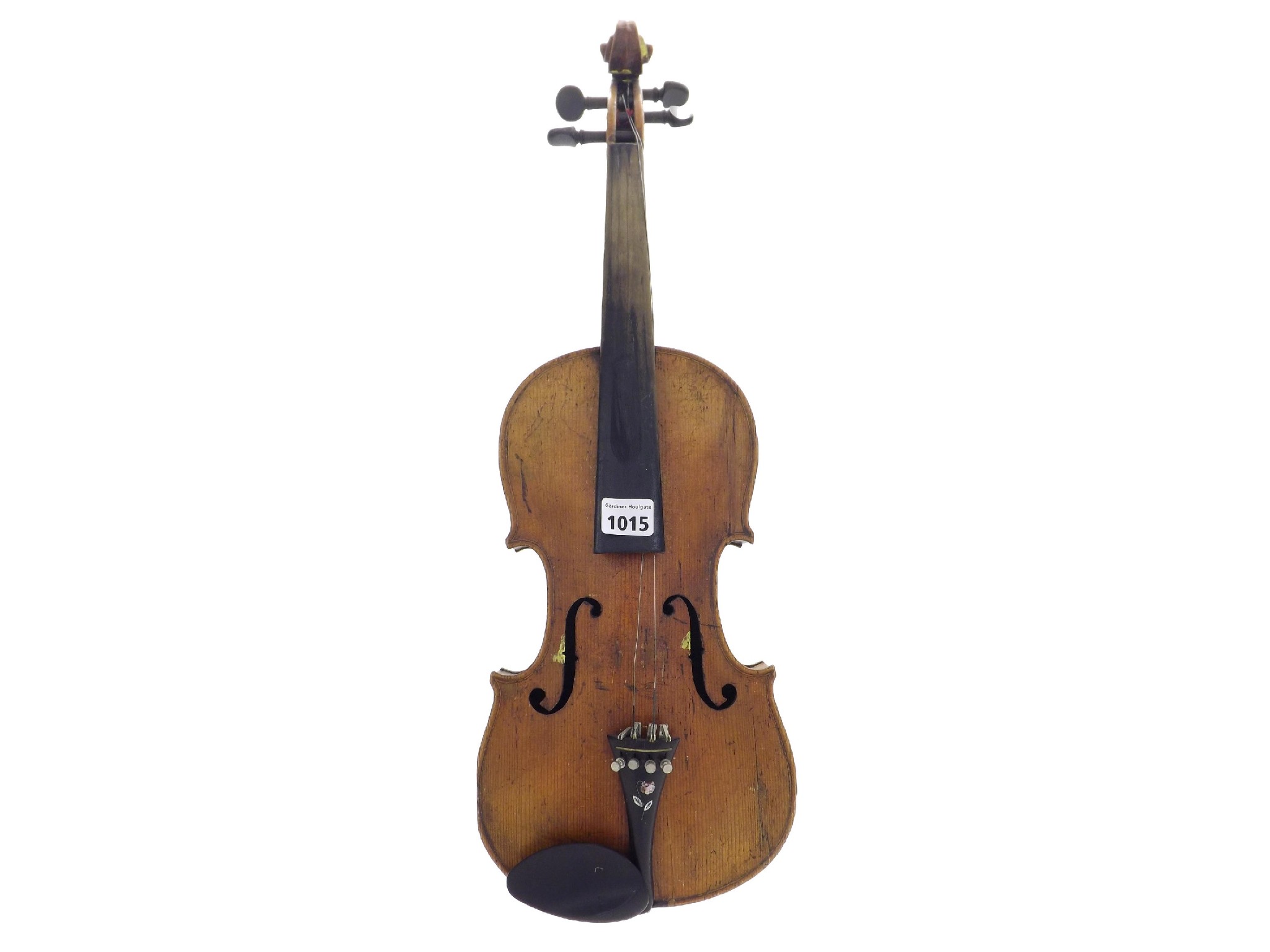 Appraisal: German violin circa cm