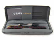 Appraisal: A Parker Sonnet lacquer finish cartridge pen in case