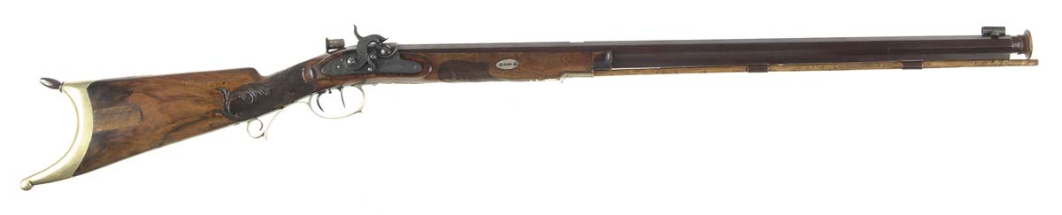 Appraisal: KELLERMANN PERCUSSION SCHUETZEN RIFLE Cal NSN - oct bbl Marked