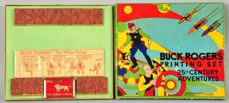 Appraisal: Buck Rogers th Century Adventure Printing Kit Description Medium size