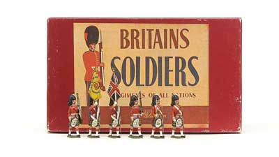 Appraisal: Britains From Set - Black Watch Colour Party - now