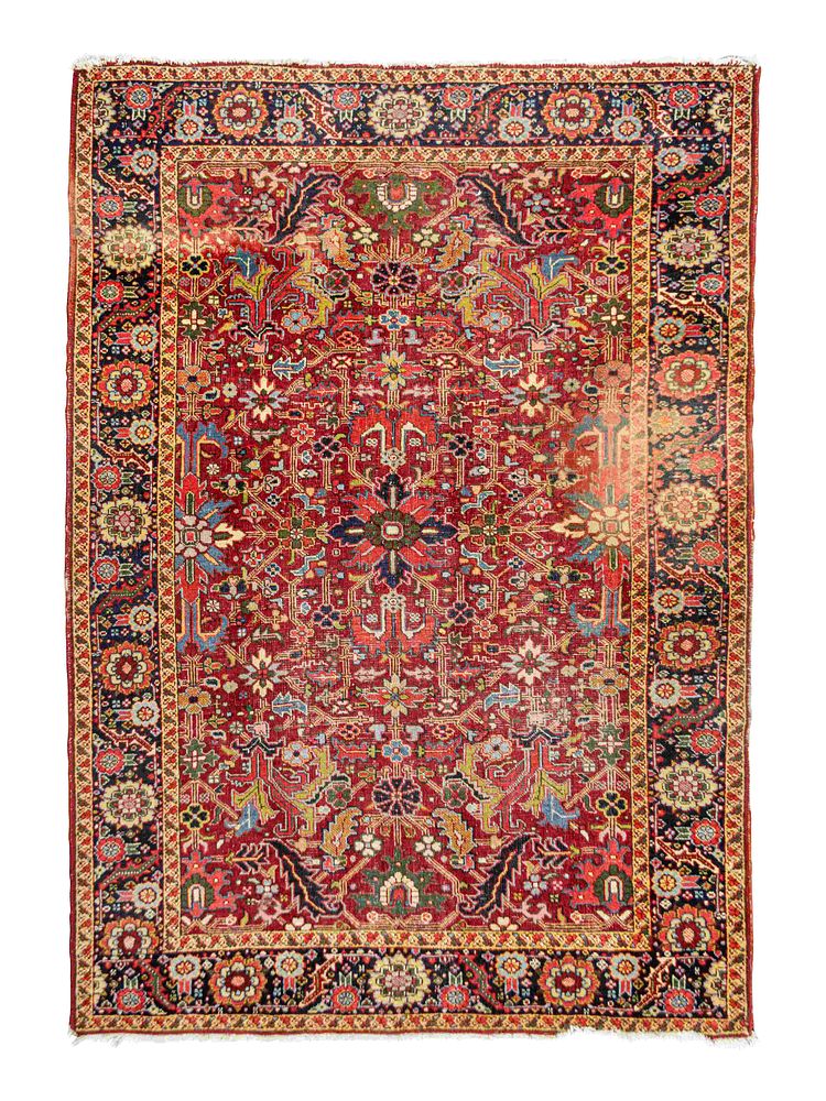 Appraisal: A Malayer Wool Rug A Malayer Wool Rug Circa feet