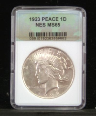 Appraisal: PEACE SILVER DOLLAR MS