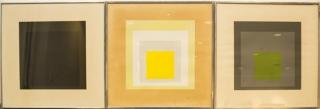 Appraisal: Josef Albers German American Josef Albers German American - Homage