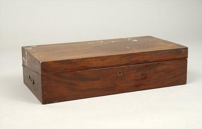 Appraisal: Victorian Mahogany Writing Box x x in