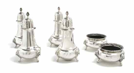 Appraisal: A Set of American Sterling Silver Articles Black Starr Frost